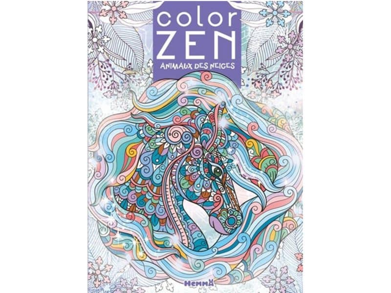 Color Zen Animaux des neiges