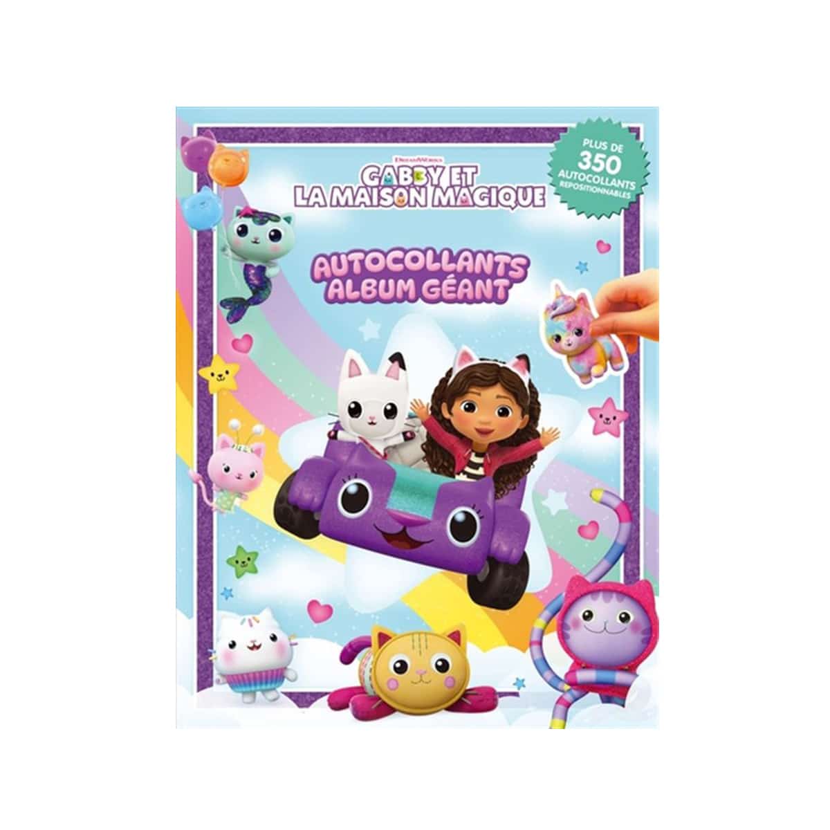 Gabby et la maison magique Autocollants Album Géant