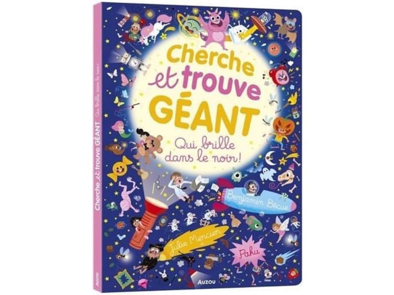 Cherche et trouve géant qui brille dans le noir