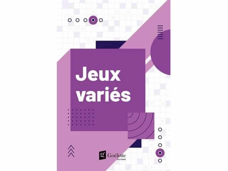 Jeux variés Couverture rigide