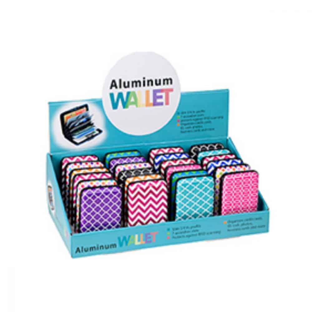 PORTE CARTE COULEUR ASSORTIES AVEC MOTIF