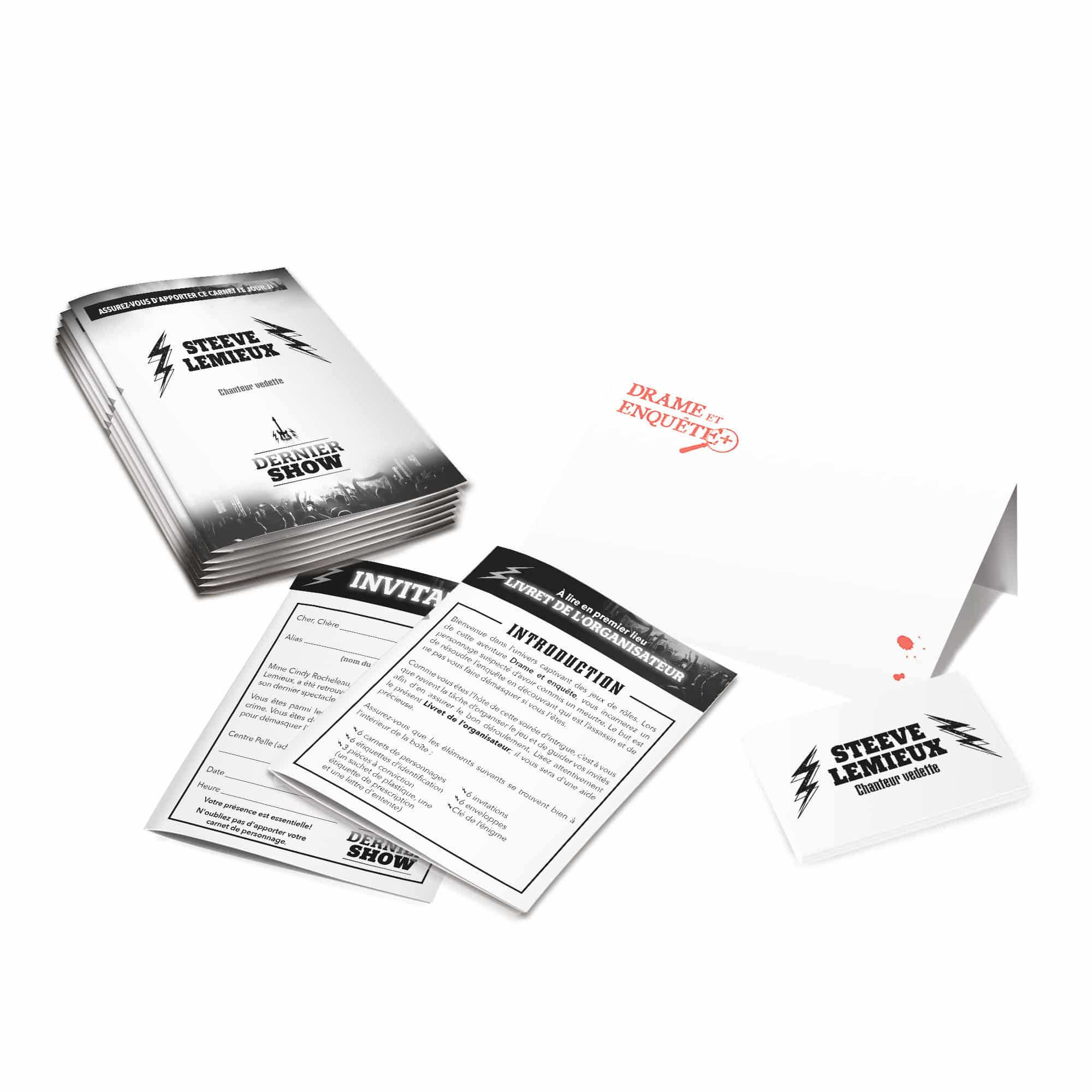 Jeu Drame et Enquête - Le dernier show – Image 2