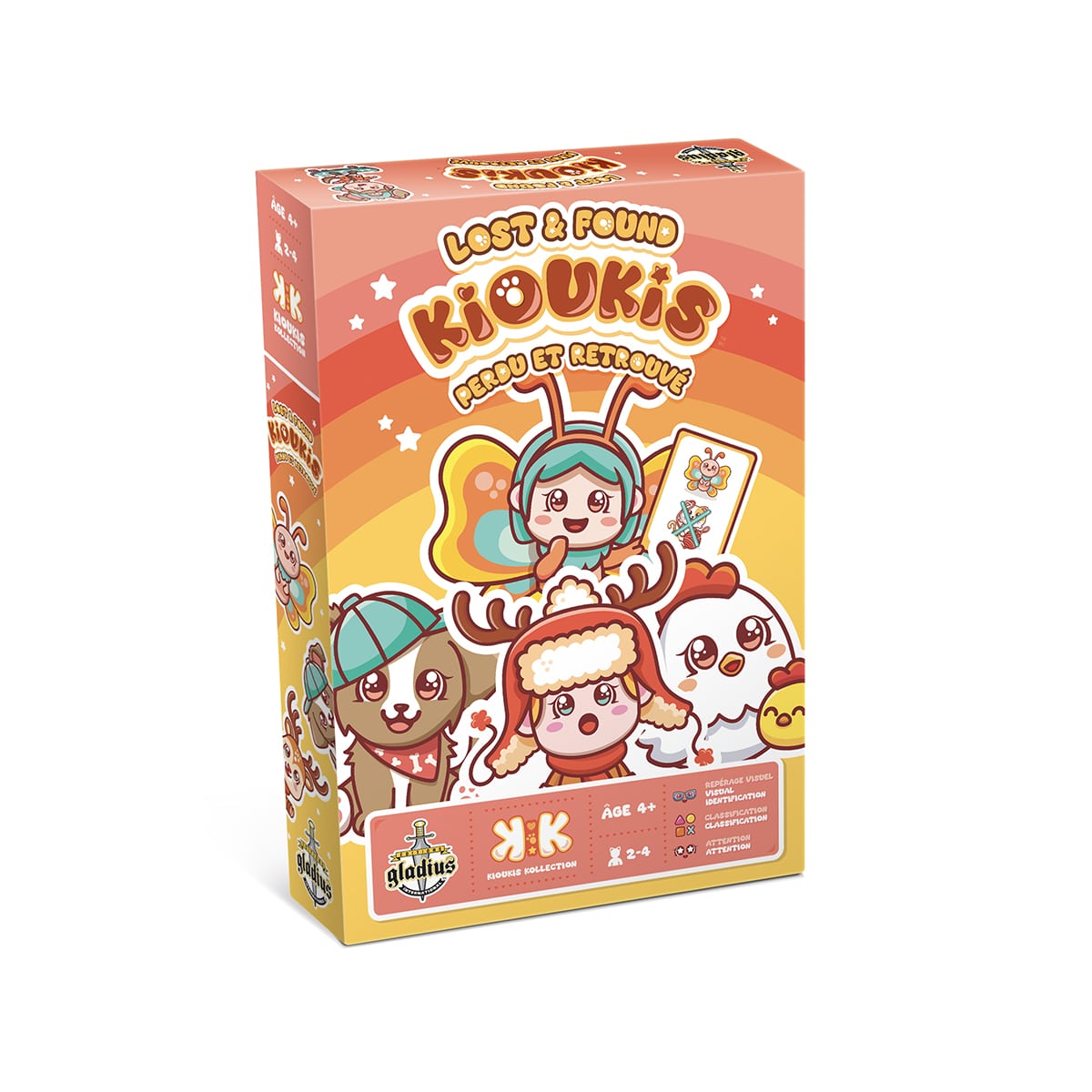 Jeu Kioukis Perdu et retrouvé