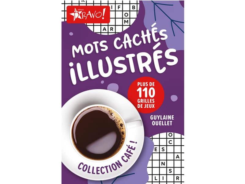 Mots cachés illustrés Collection Café!