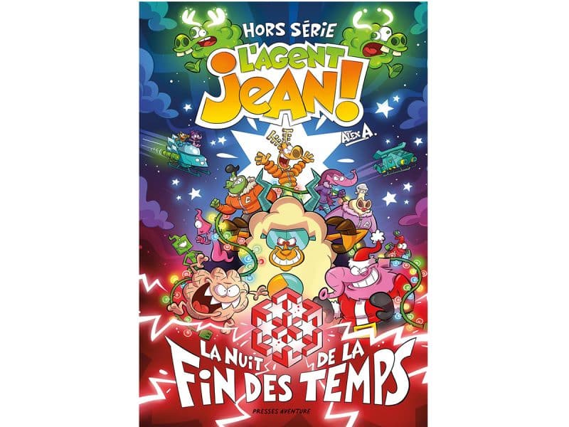 L'agent Jean La nuit de la fin des temps Couv. Rigide