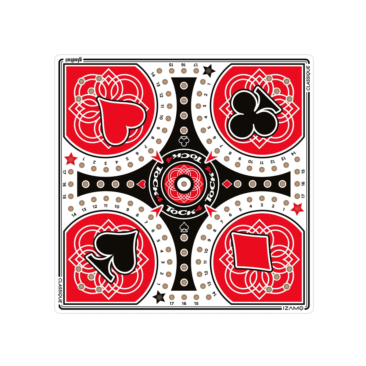 Jeu de tock 4 joueurs Classique