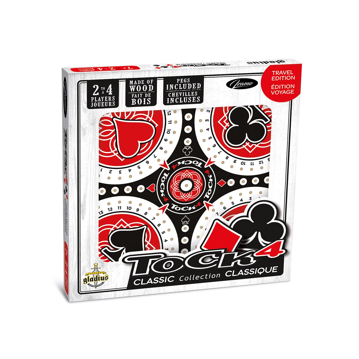 Jeu de tock 4 joueurs Classique voyage