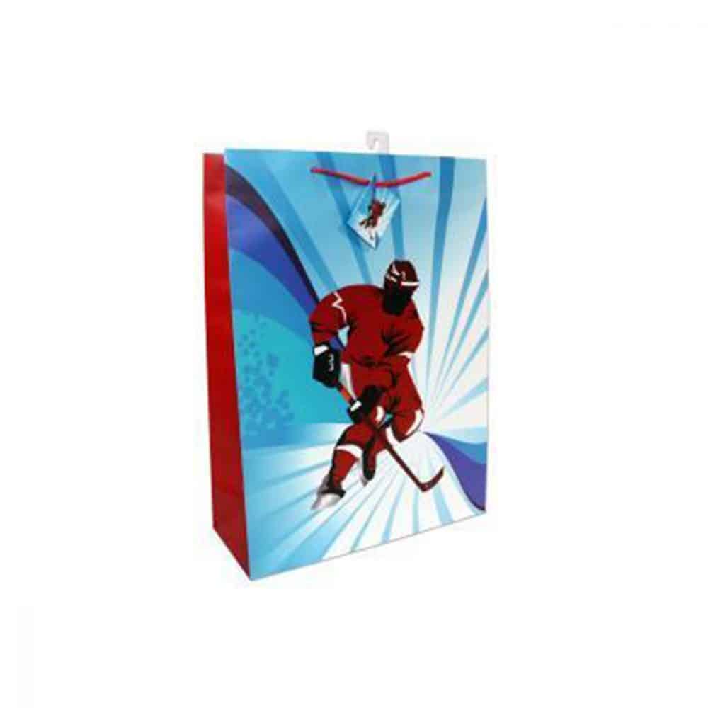 Sac cadeau jumbo hockey