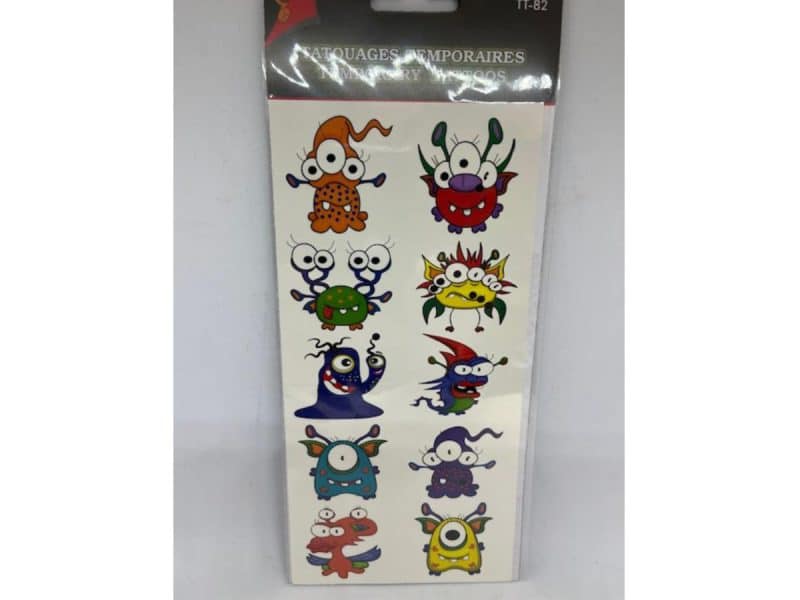 Tatouages temporaires extraterrestre