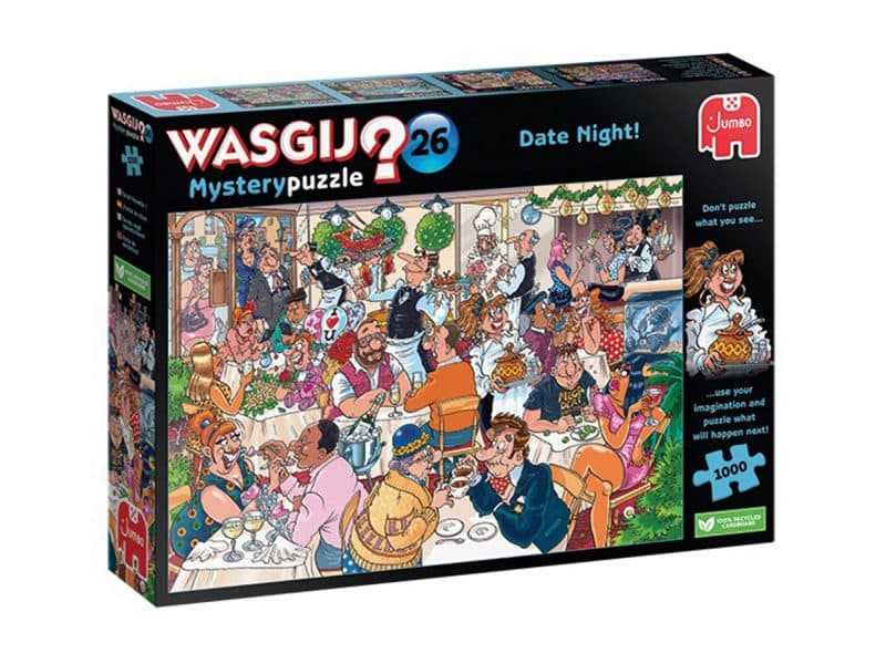 Casse-tete Mistere Wasgij Saint-Valentin 1000pces