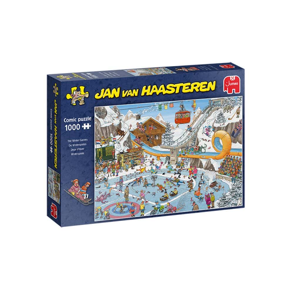 Casse-tete 1000pces Jeux d'hiver