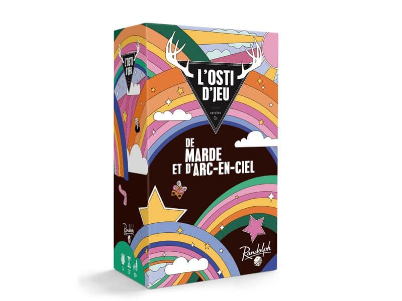 Jeu L'osti d'jeu de marde et arc-en-ciel