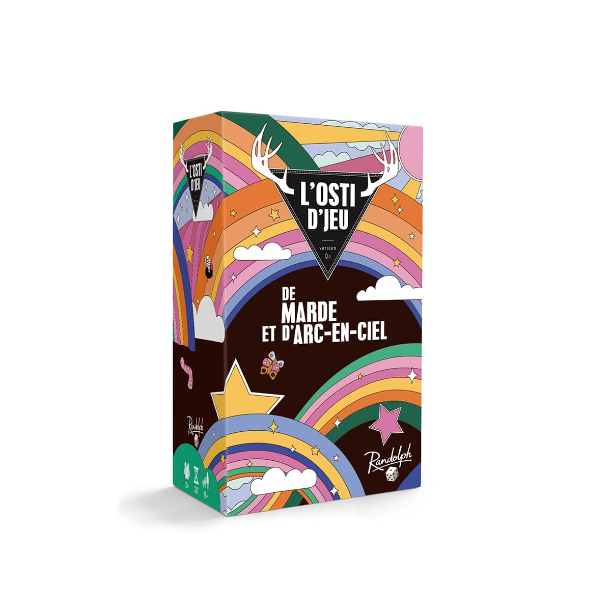 Jeu L'osti d'jeu de marde et arc-en-ciel