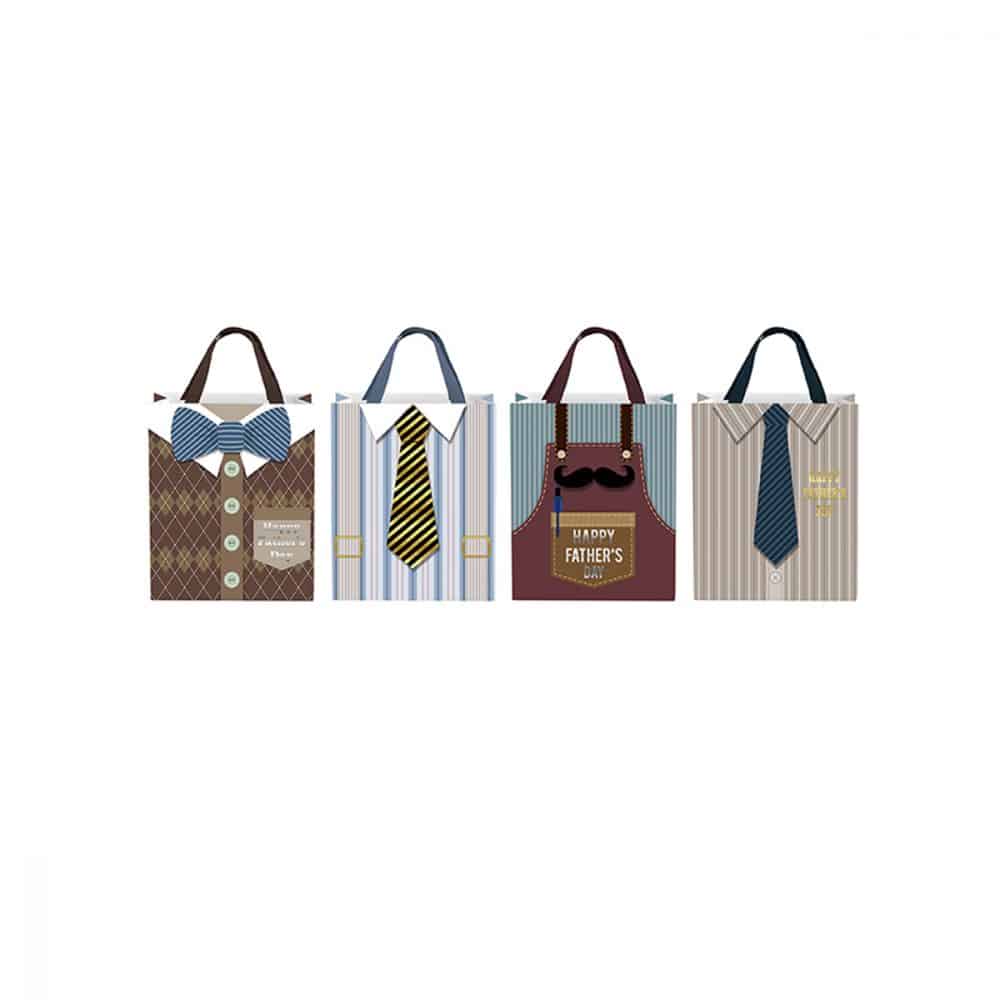 Sac cadeaux M tuxedo 18 x 23 x10cm