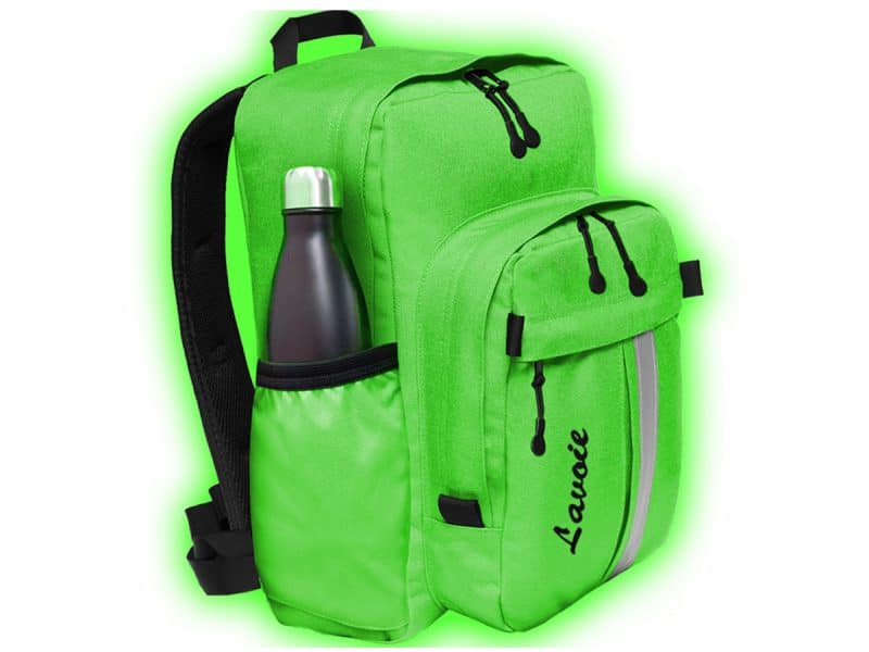 Sac à dos Lavoie Chic Choc - vert fluo