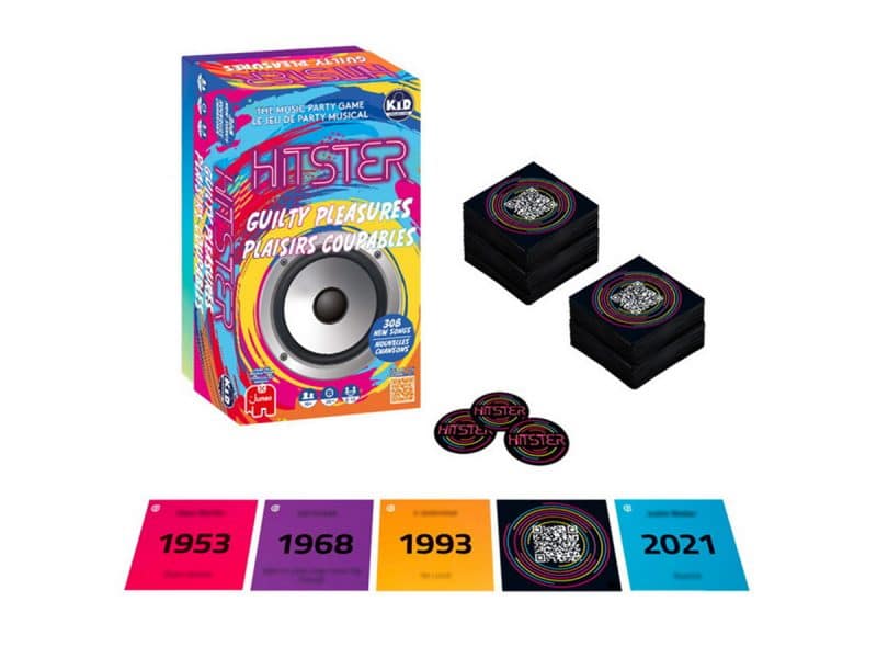 Jeu Hitster Plaisirs Coupables