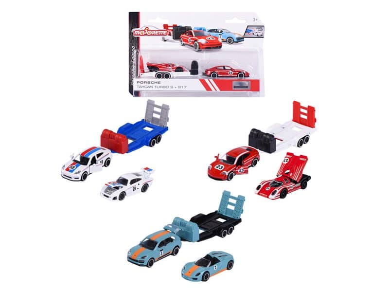 Majorette Porsche Remorque d'auto