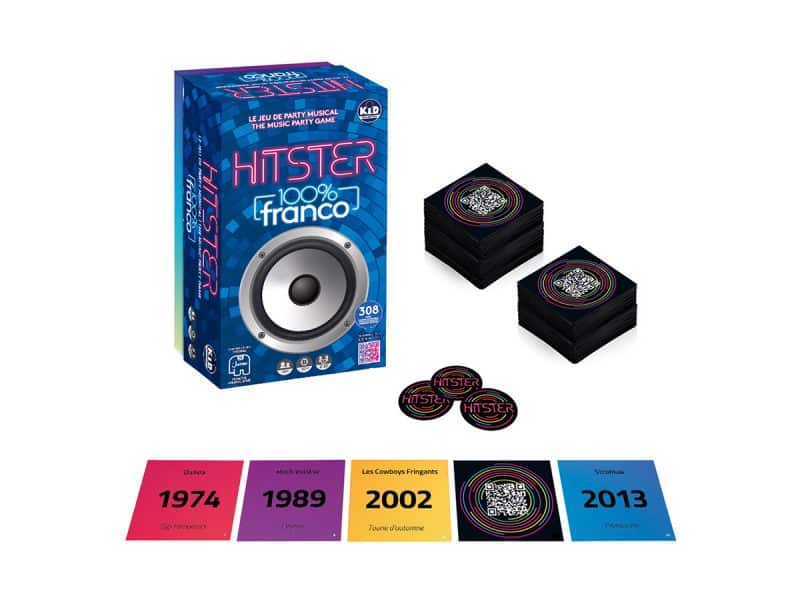 Jeu Hitster 100% Franco