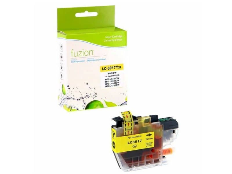 Cartouche jet d'encre compatible Brother LC3017 - jaune