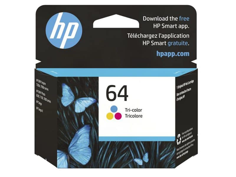 Cartouche jet d'encre HP 64 couleur