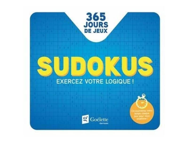 Sudokus 365 jours de jeux