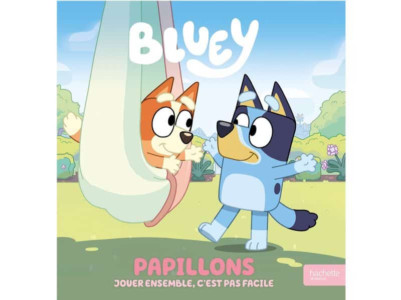 Bluey Papillons Jouer ensemble, c'est pas facile