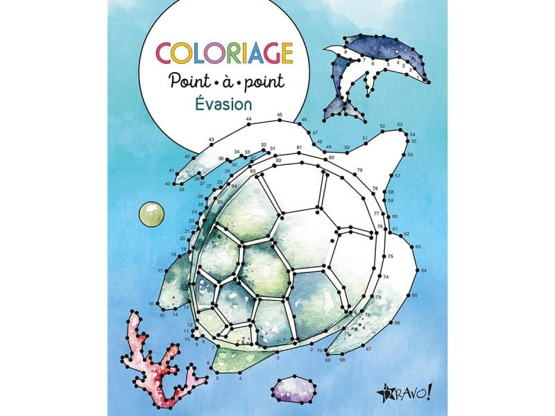 Coloriage Point à point Évasion