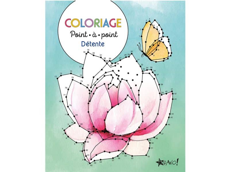 Coloriage Point à point Détente