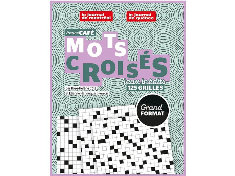 Pause Café Grand Format Mots Croisés