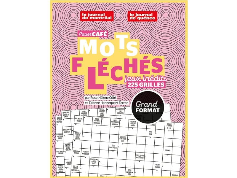 Pause Café Grand Format Mots Fléchés