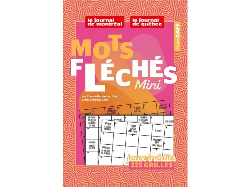 Pause Café 2025 Mots fléchés mini