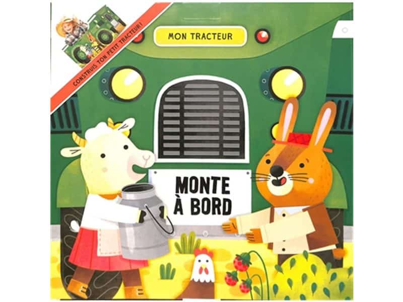 Mon tracteur Monte à bord