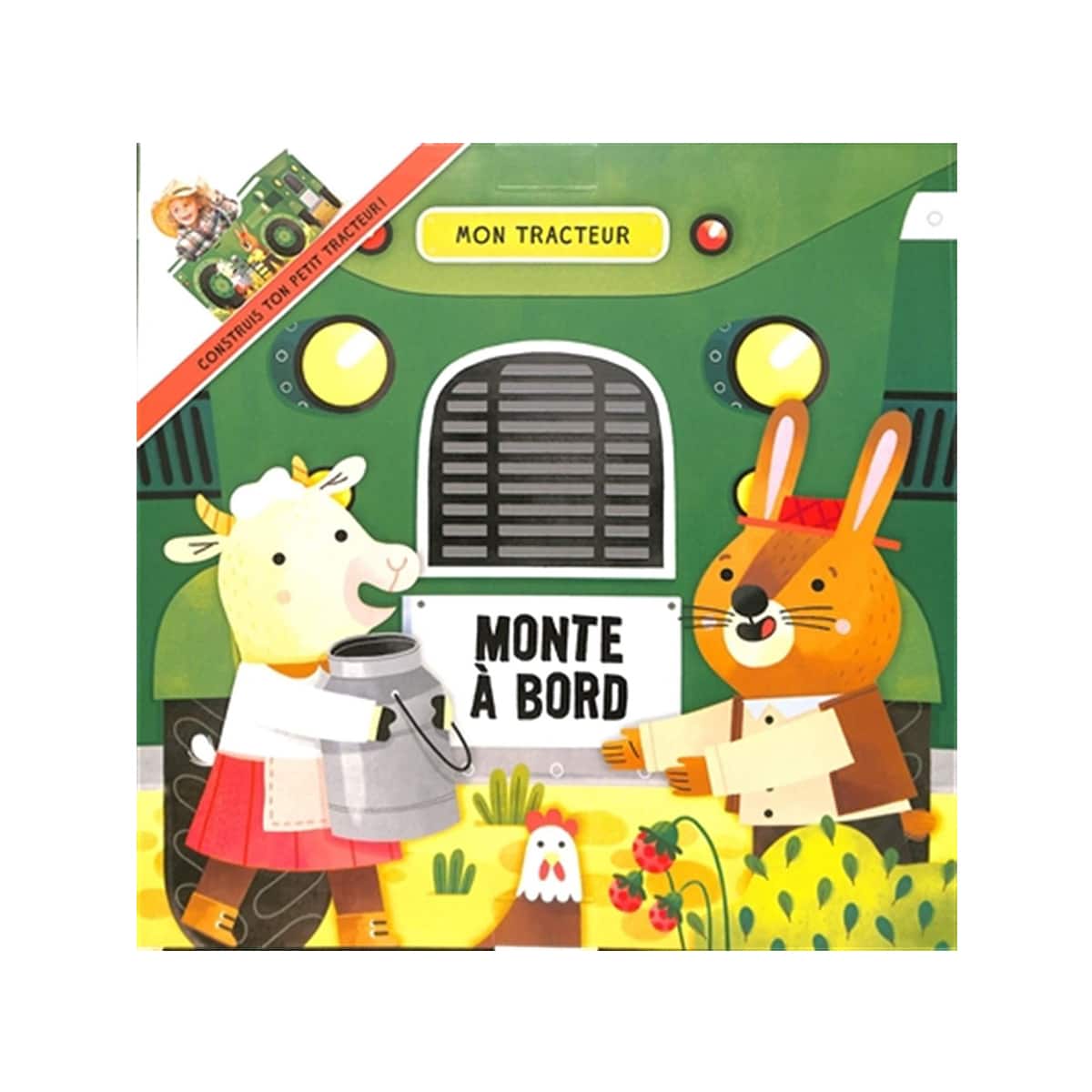 Mon tracteur Monte à bord