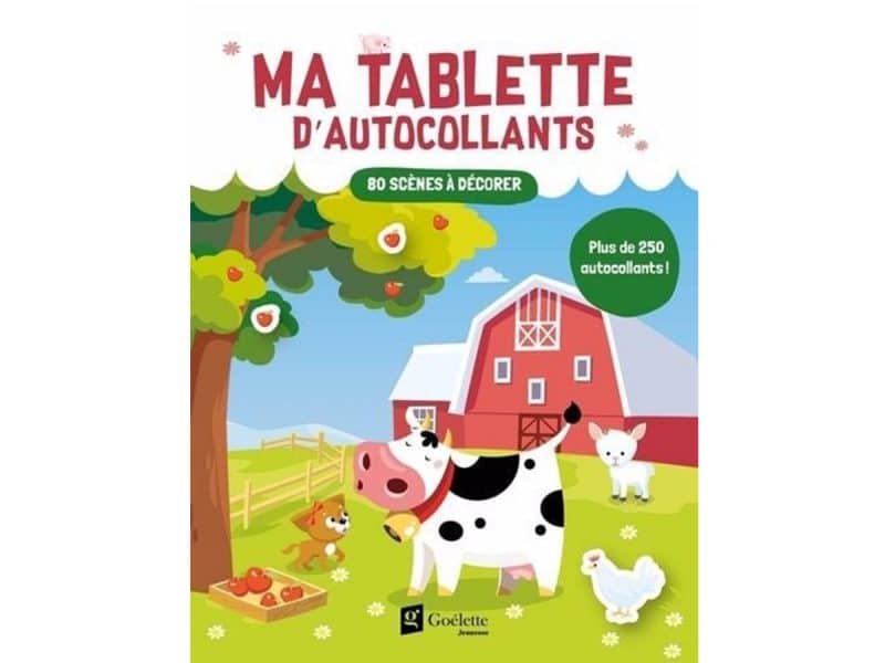 Ma tablette d'autocollants Ferme