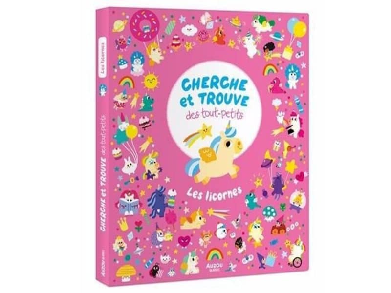 Cherche et trouve des tout-petits Les licornes