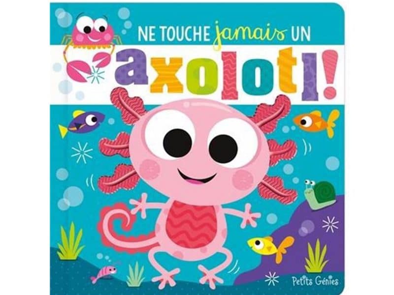 Ne touche jamais un axolotl!