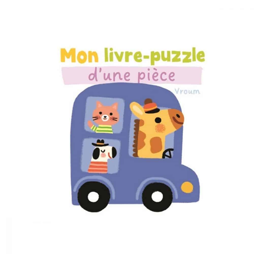 Mon livre-puzzle d'une pièce Les animaux sauvages
