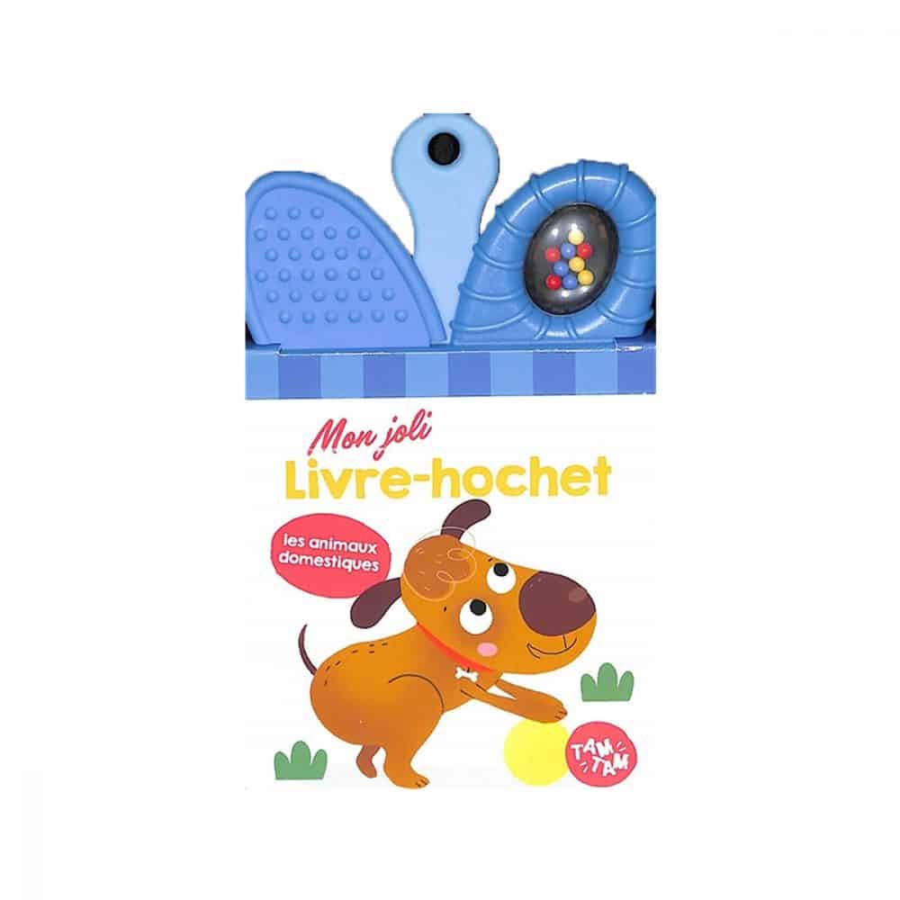 Mon joli livre-hochet Les animaux domestiques