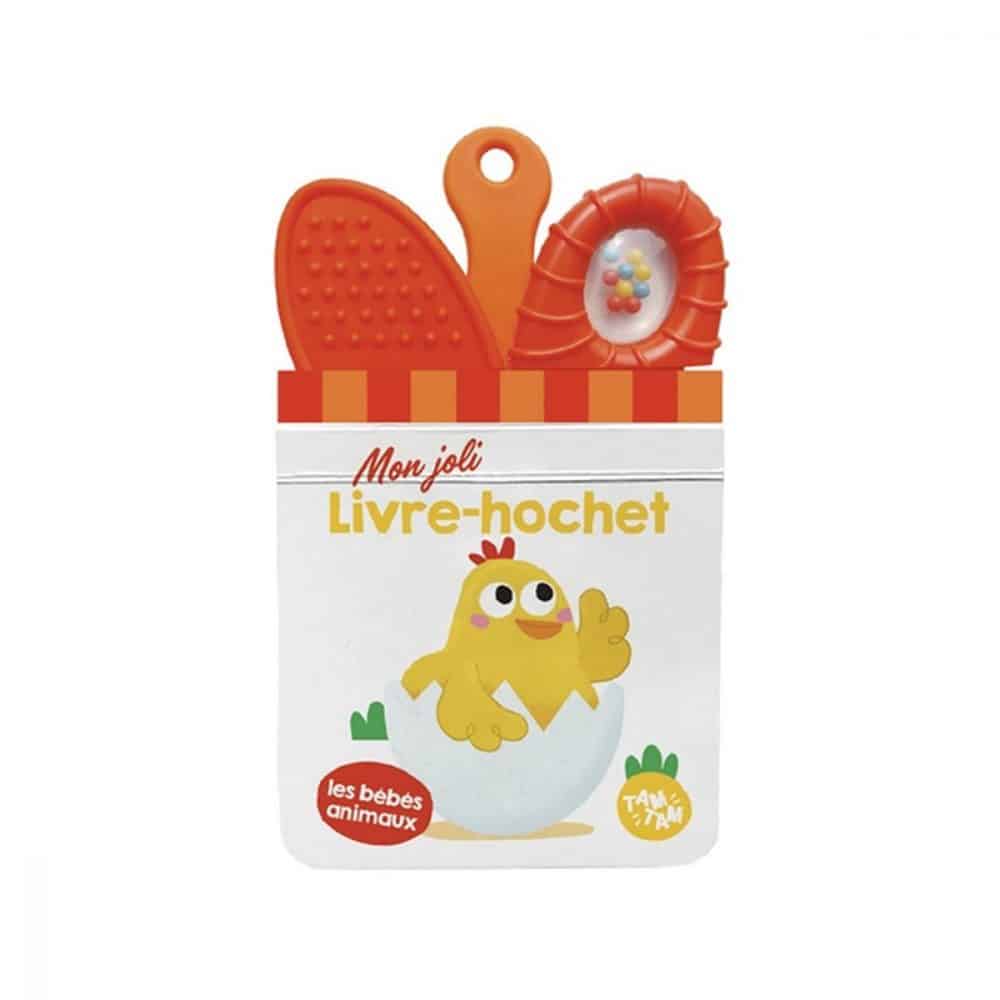Mon joli livre hochet Les bébés animaux
