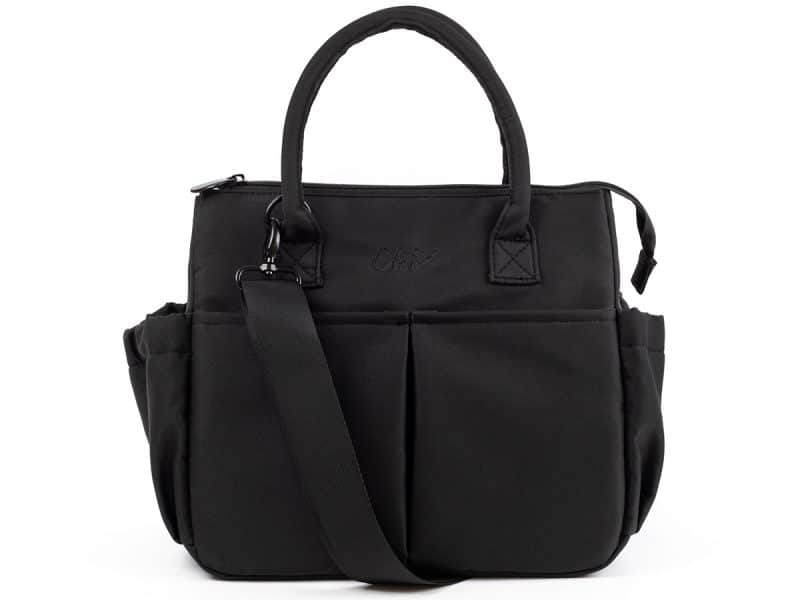 2025 Boîte à lunch style sac à main noir Cléo
