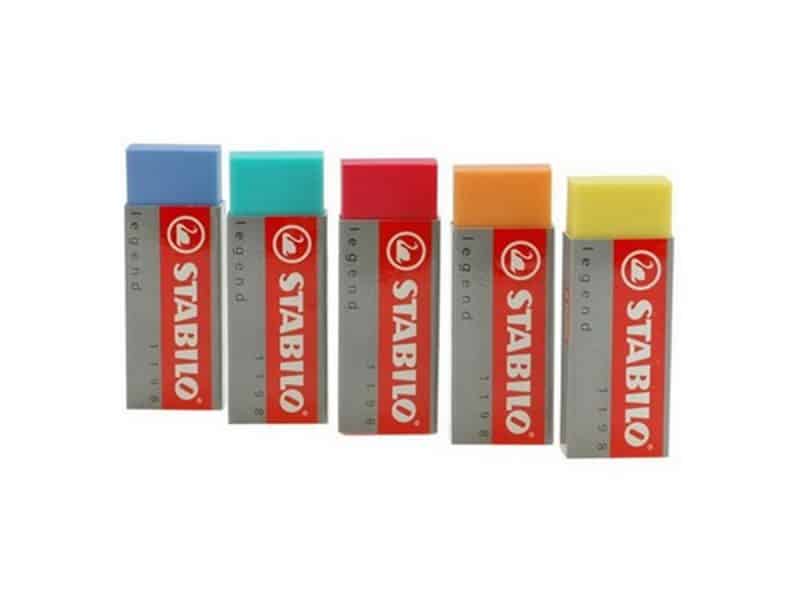 Gomme à effacer Legend Stabilo couleur variée