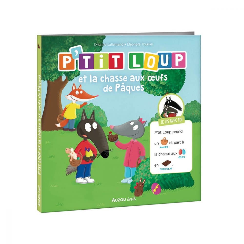 P'tit Loup et la chasse aux oeufs de Pâques