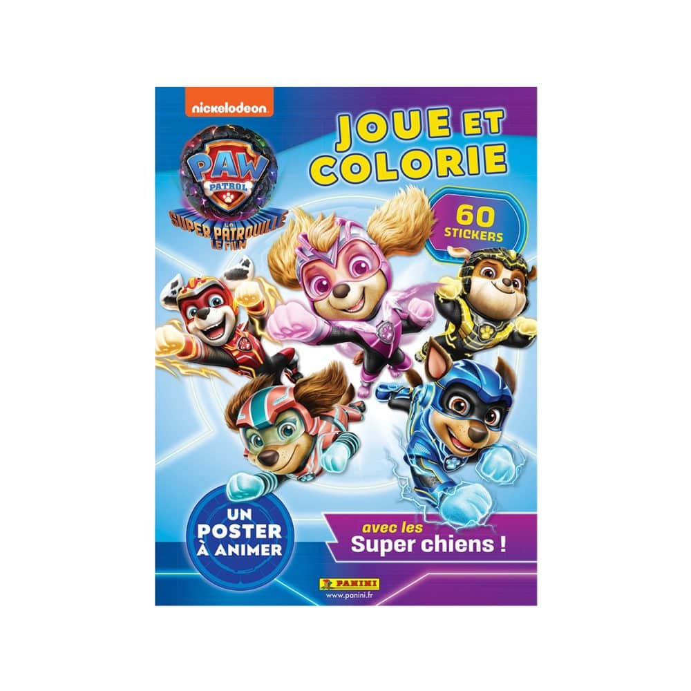 La Super Patrouille Joue et Colorie