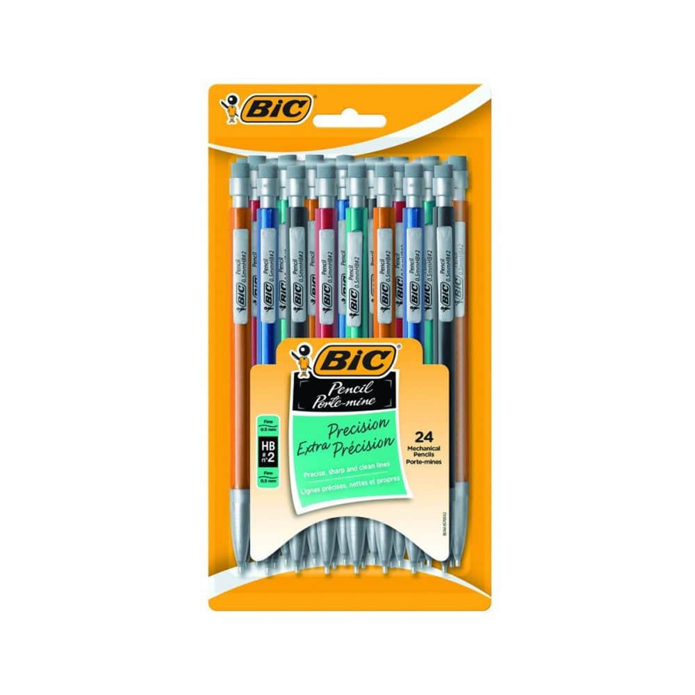 24 Portemines extra-précision 0.5 - BIC