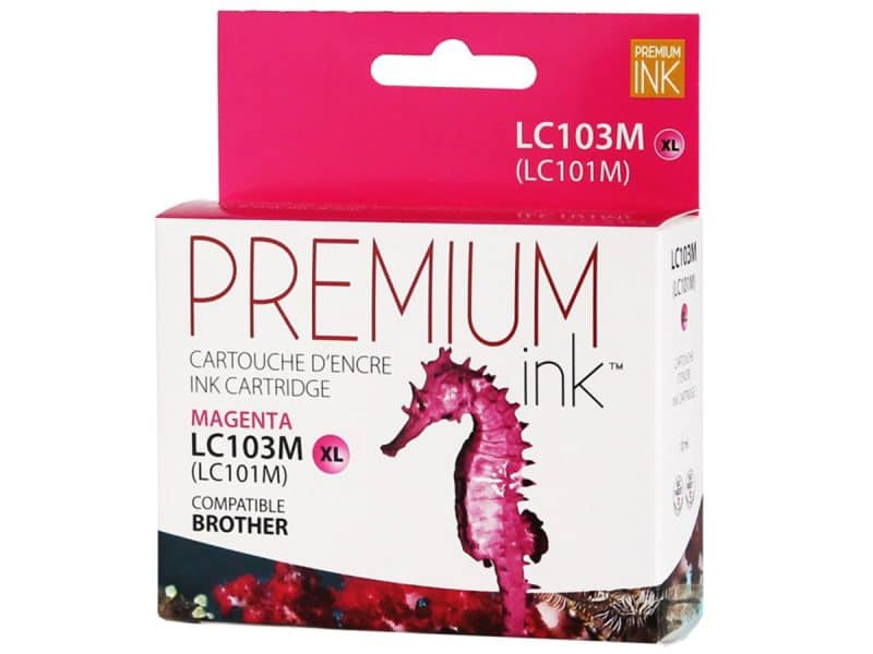 Cartouche d'encre Brother LC103 magenta compatible