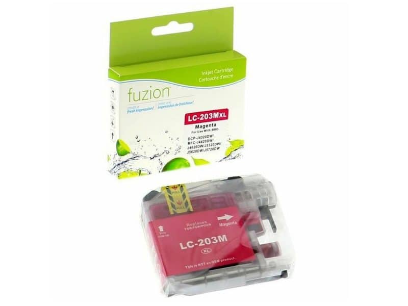 Cartouche jet d'encre compatible avec Brother 203 magenta