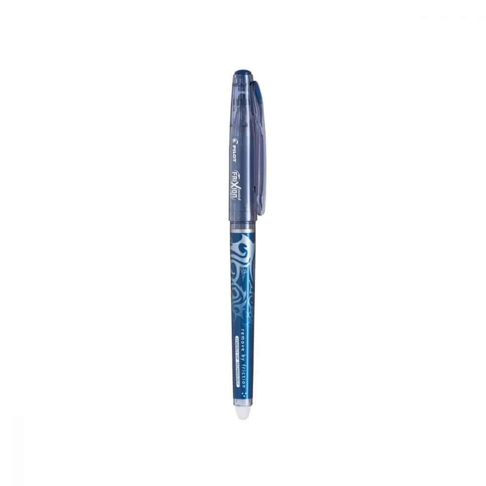 Stylo à bille roulante effaçable FriXion Point bleu noir