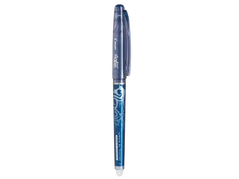 Stylo à bille roulante effaçable FriXion Point bleu noir