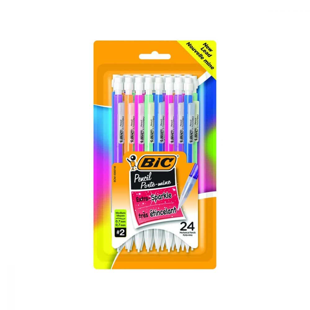 24 Portemines très étincelants 0,7 mm - BIC