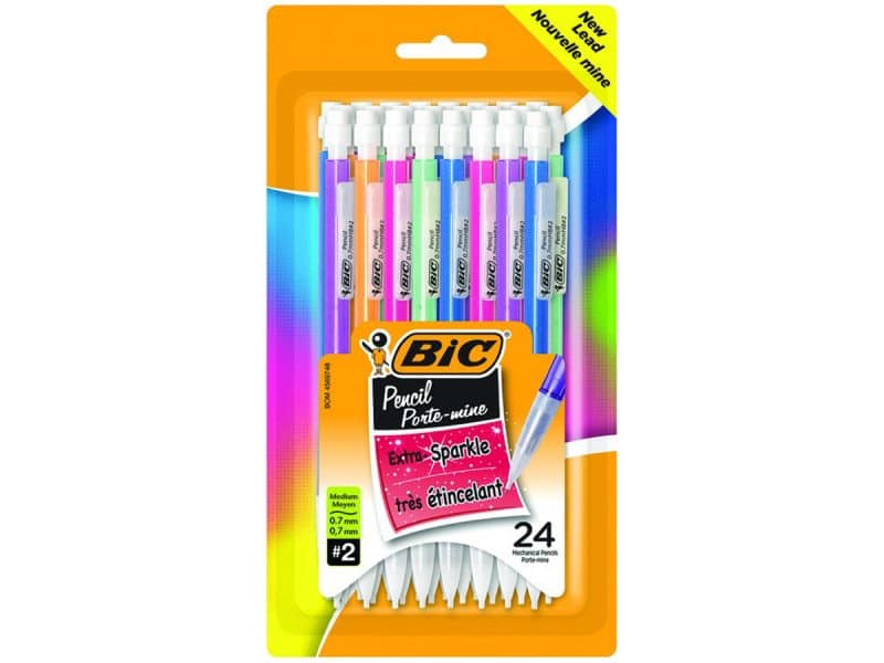 24 Portemines très étincelants 0,7 mm - BIC